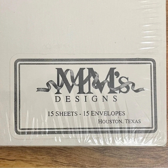 Vintage MM’s Designs Stationery Paper with Envelopes Jack-O-Lantern 3 packs - Picture 4 of 5